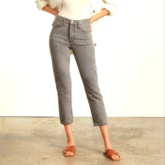 Everlane 90s Cheeky Crop Jean Sz 25 - Picture 1 of 11